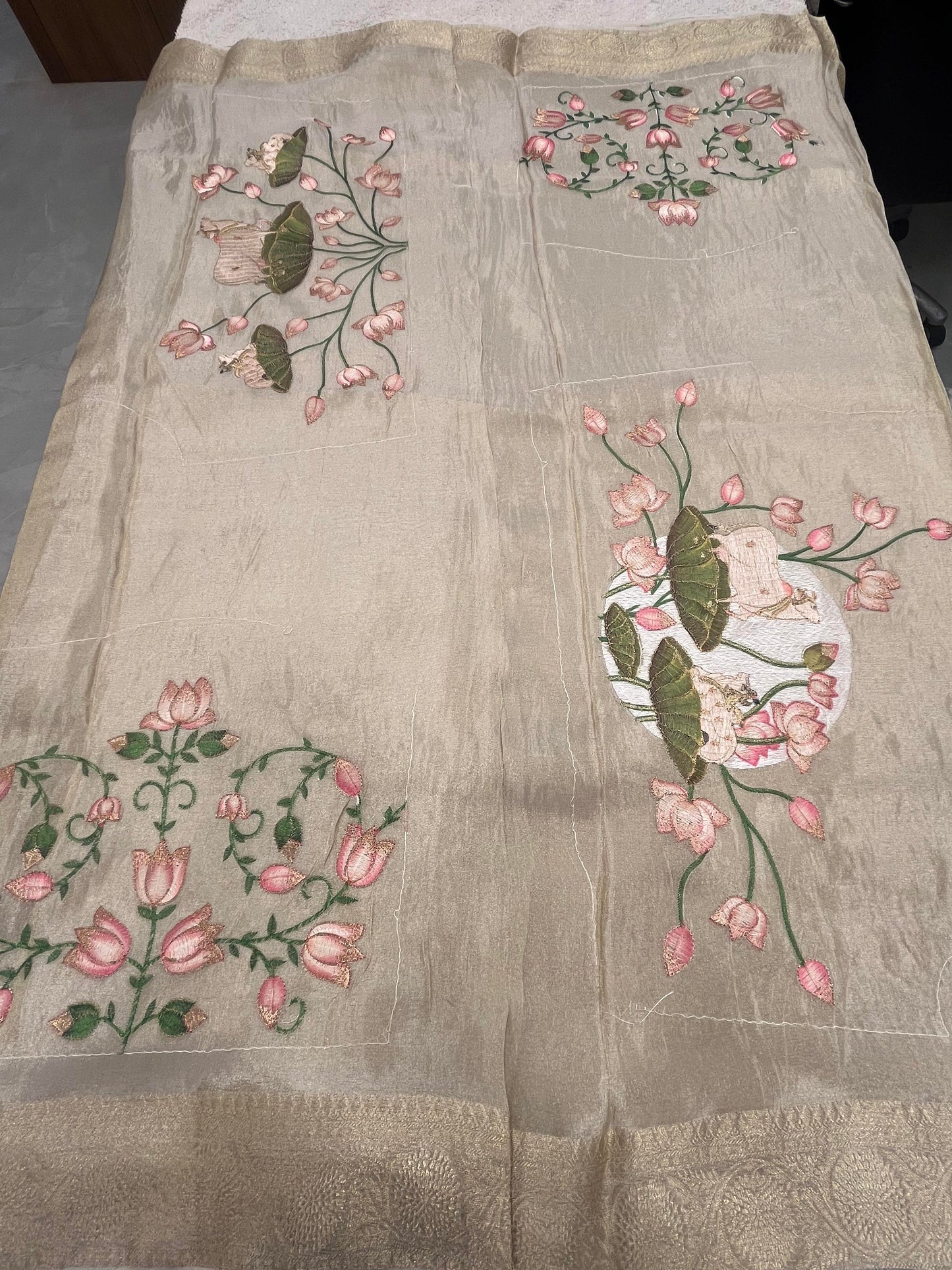 Tissue Kanchi Print