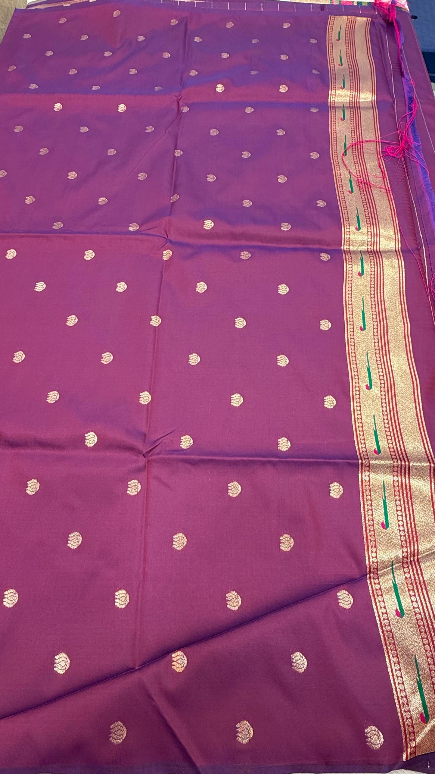 Paithani with Stitched Blouse 2