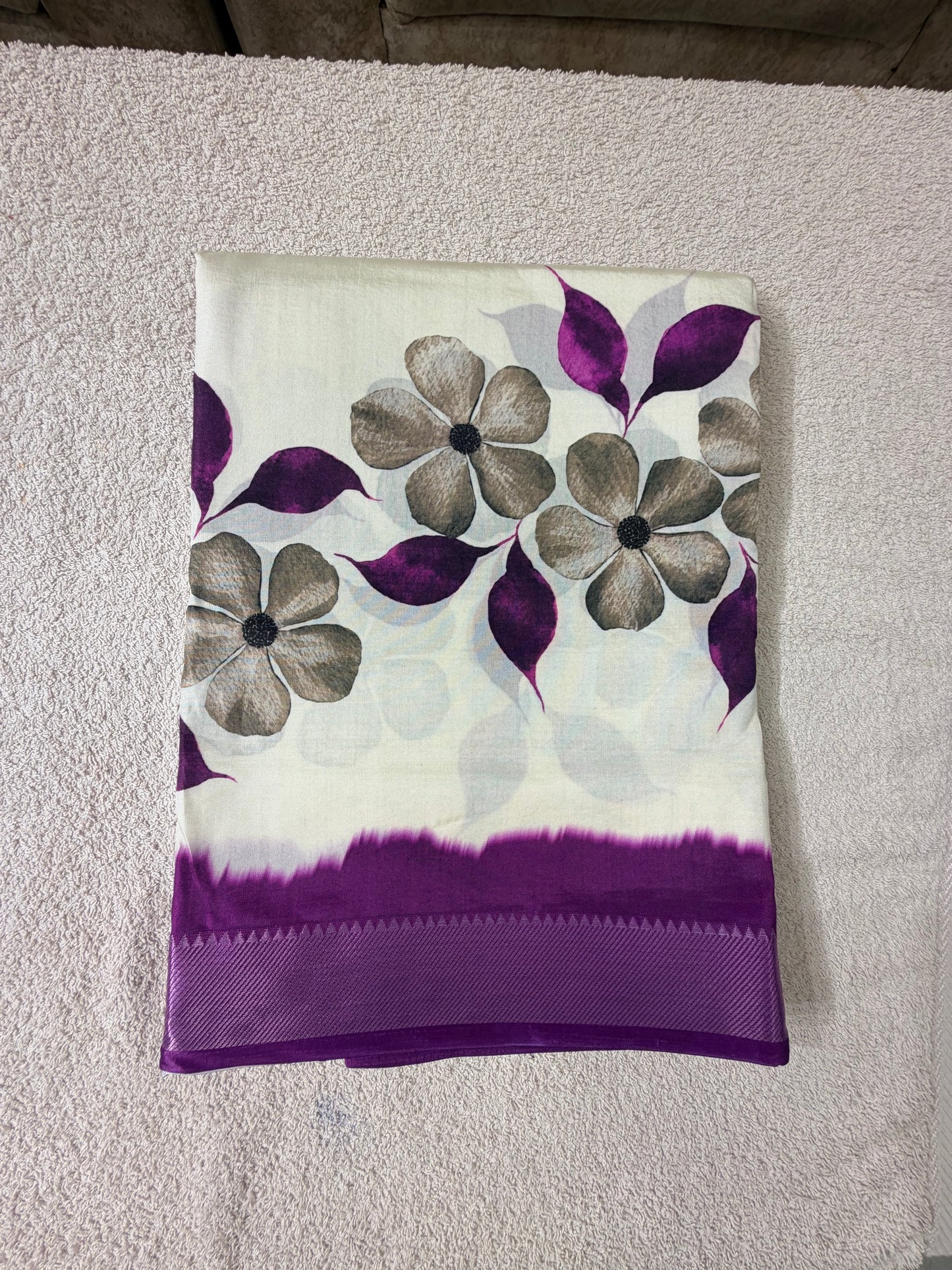 Digital Print Saree Mangalagiri Border 3