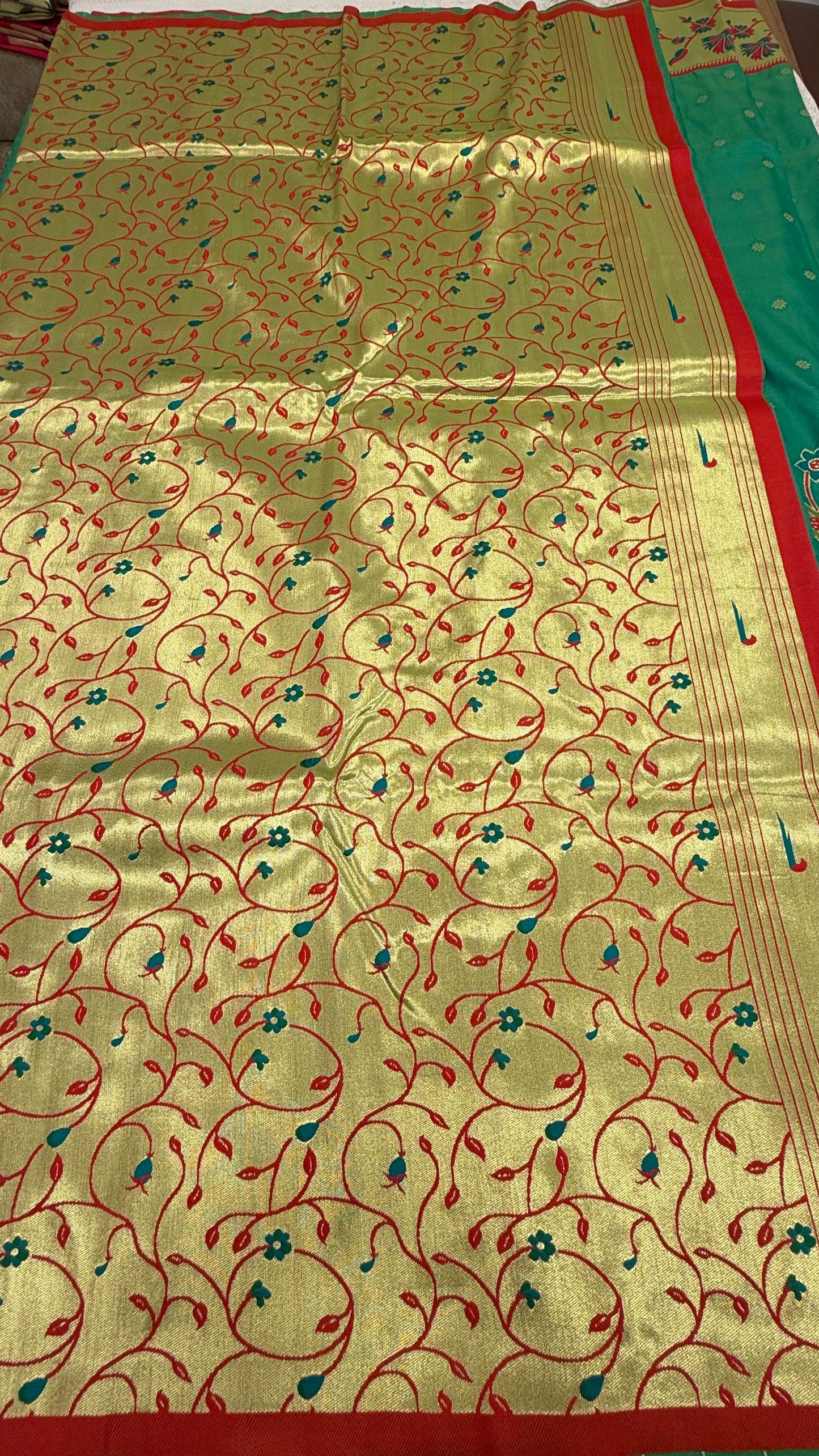 Meenakari Paithani 1