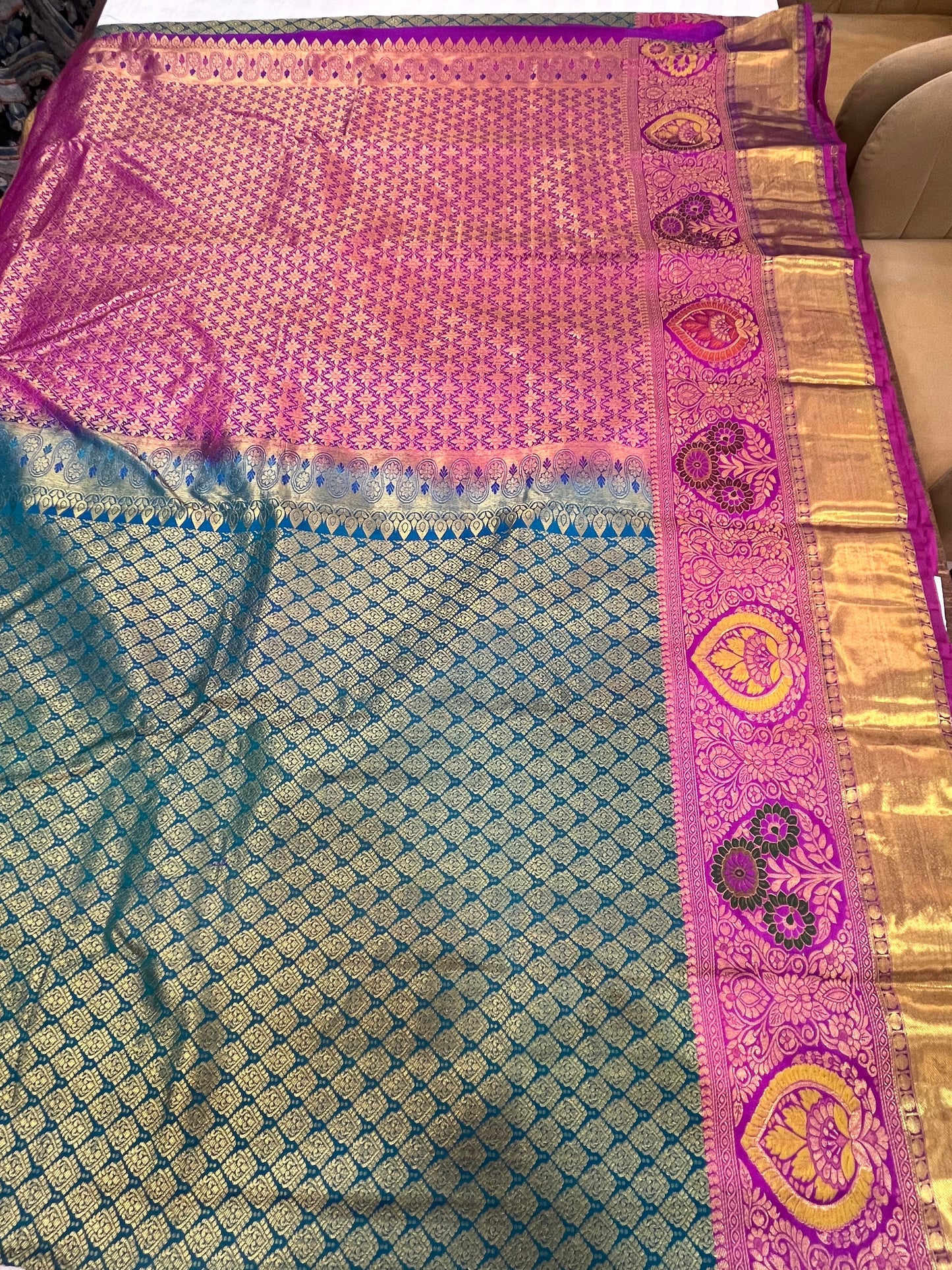 Jute Jamdani 128