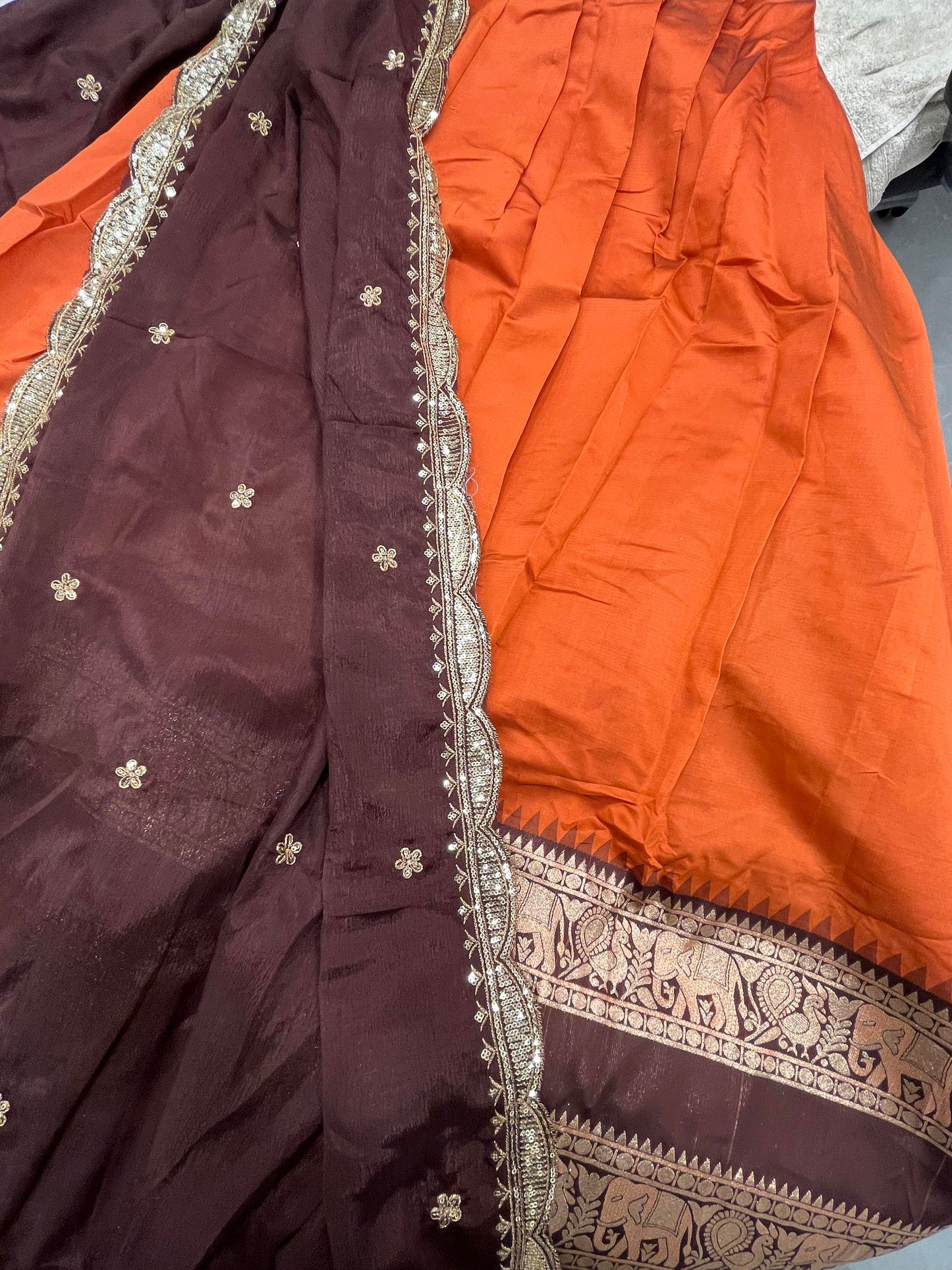 Lehenga- Blouse With Out Stitching