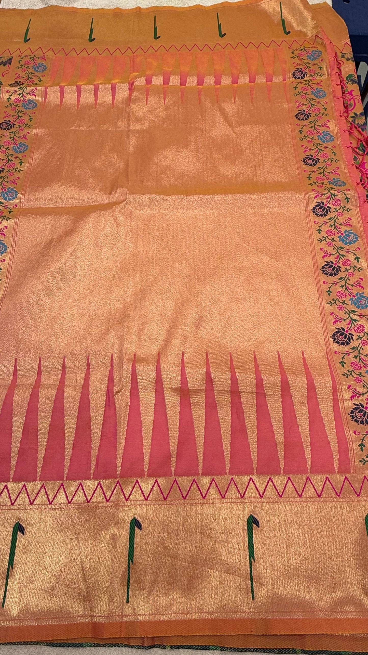 All Over Meenakari Paithani 1