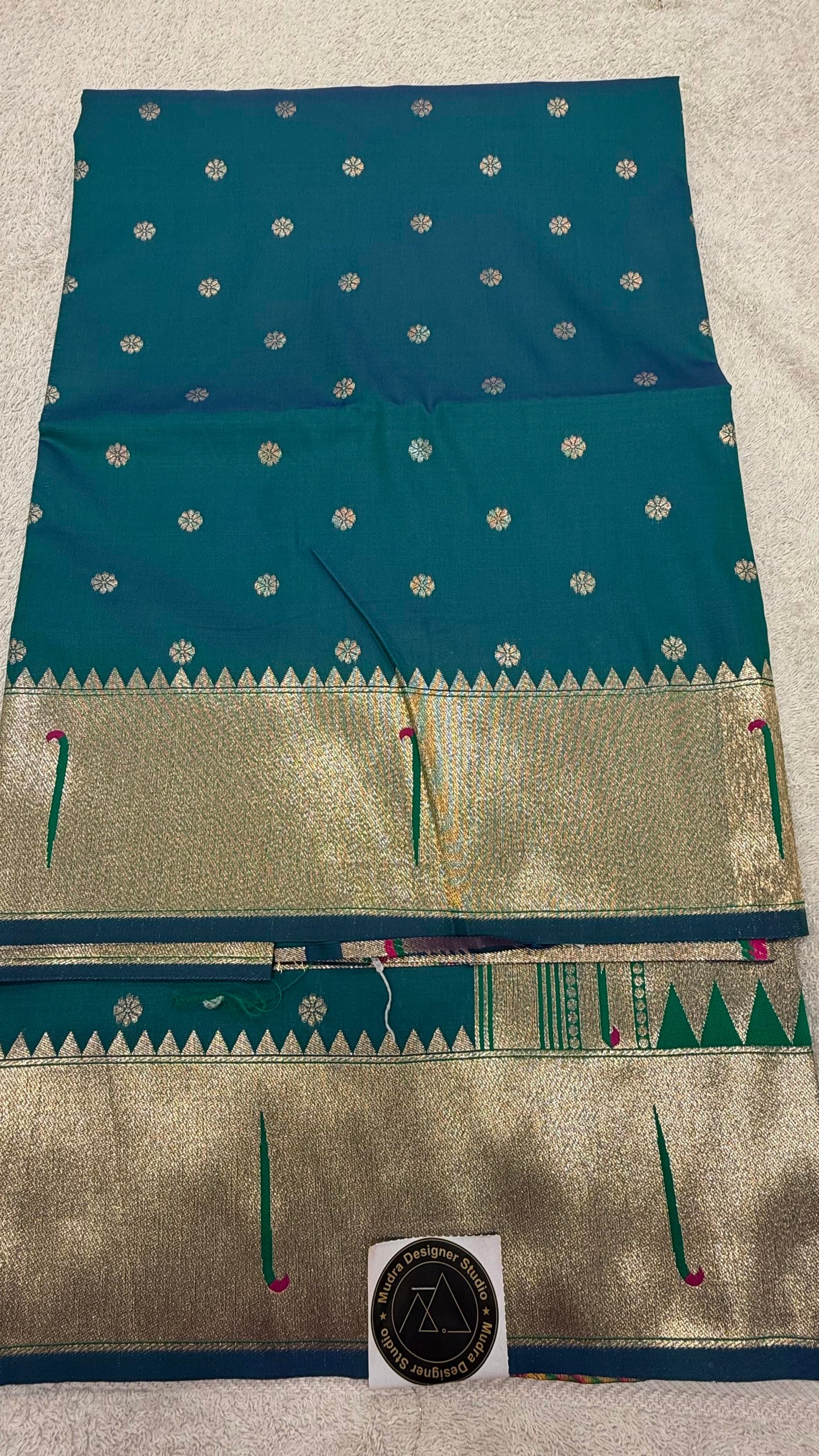 Paithani with Stitched Blouse 1