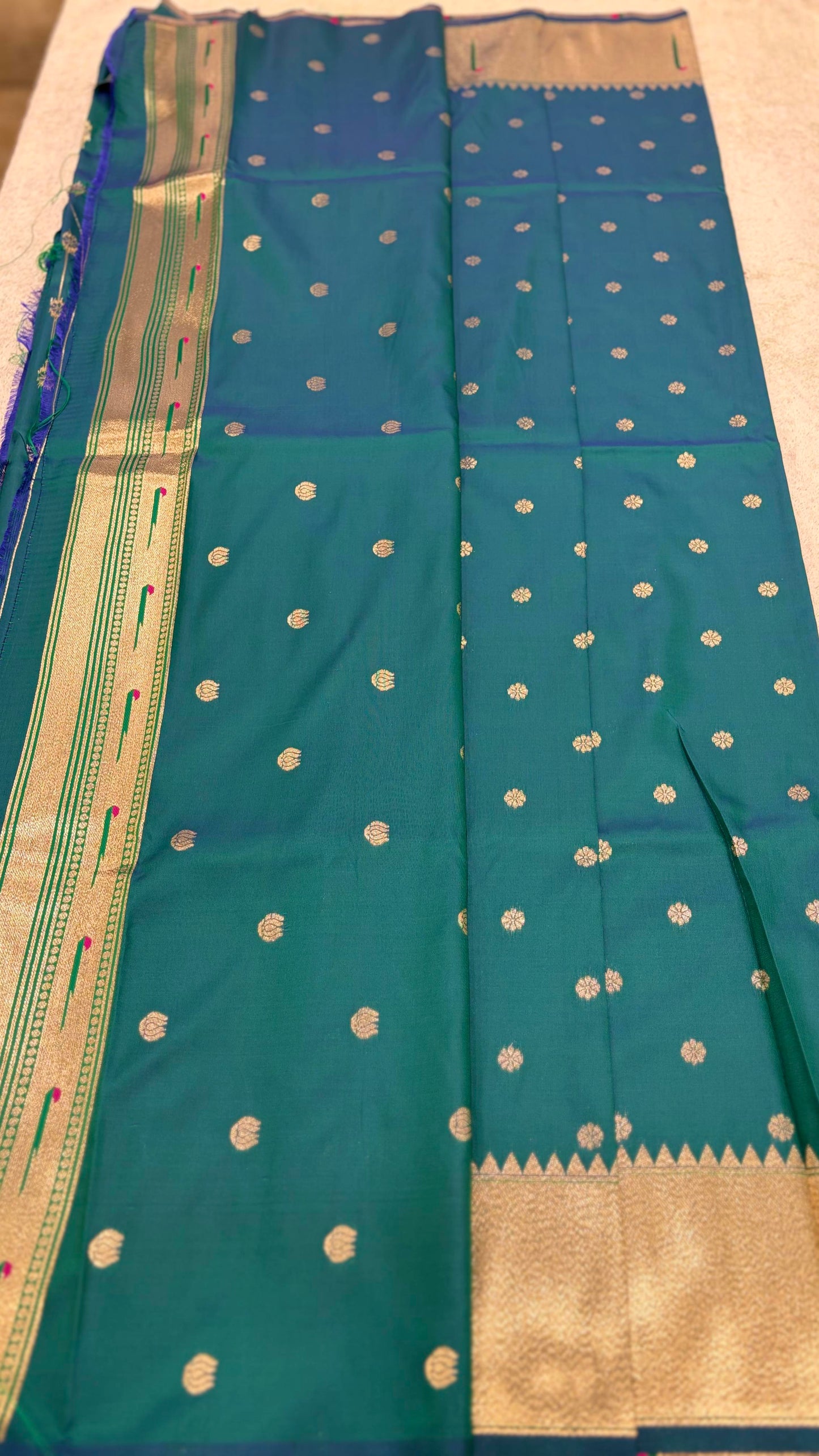 Paithani with Stitched Blouse 3