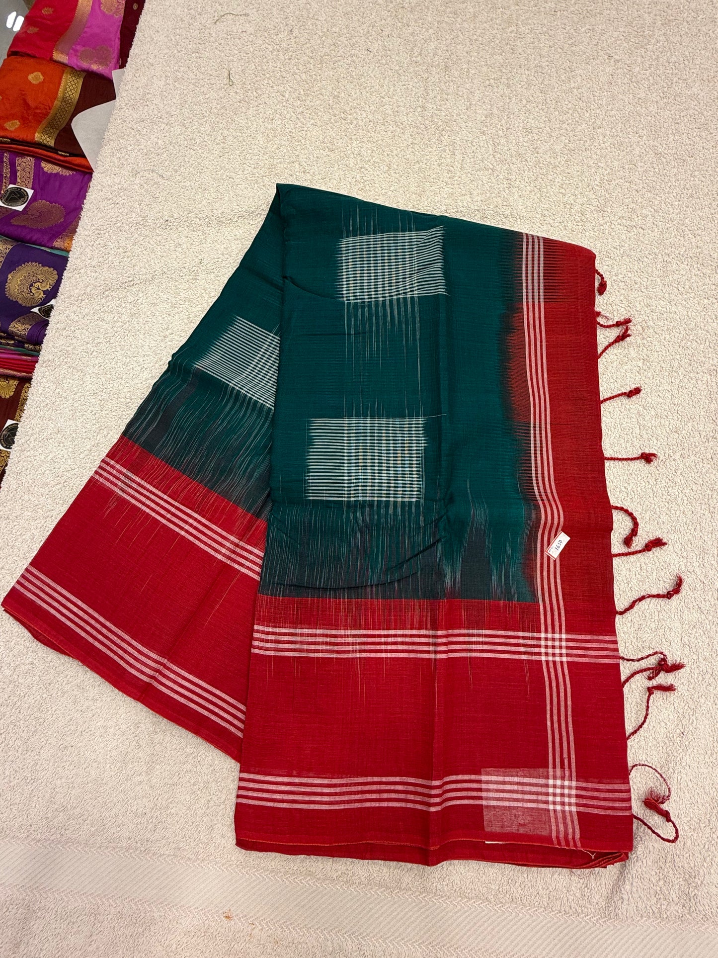 Bengali Cotton "Without Blouse" 1