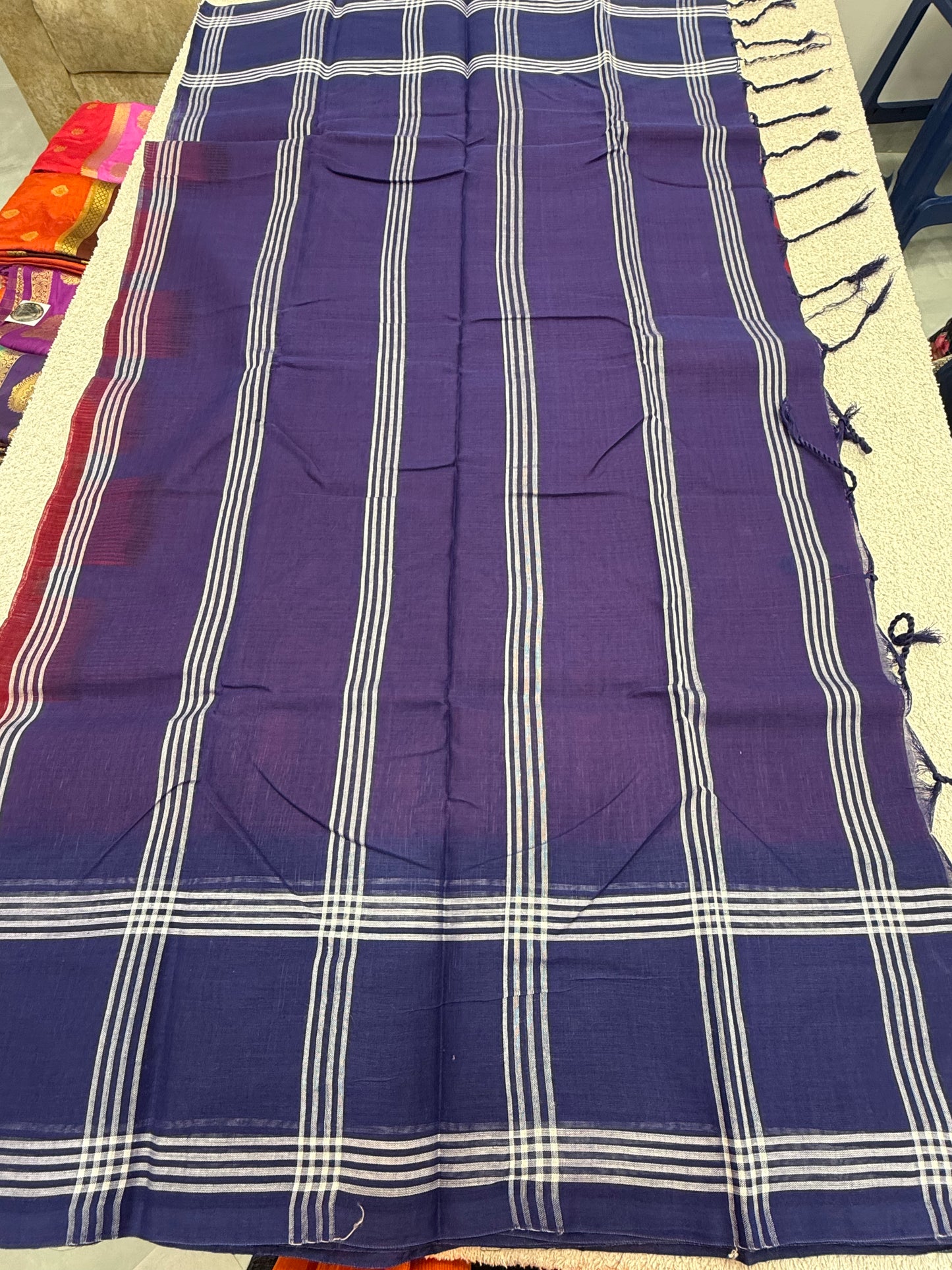 Bengali Cotton "Without Blouse" 1
