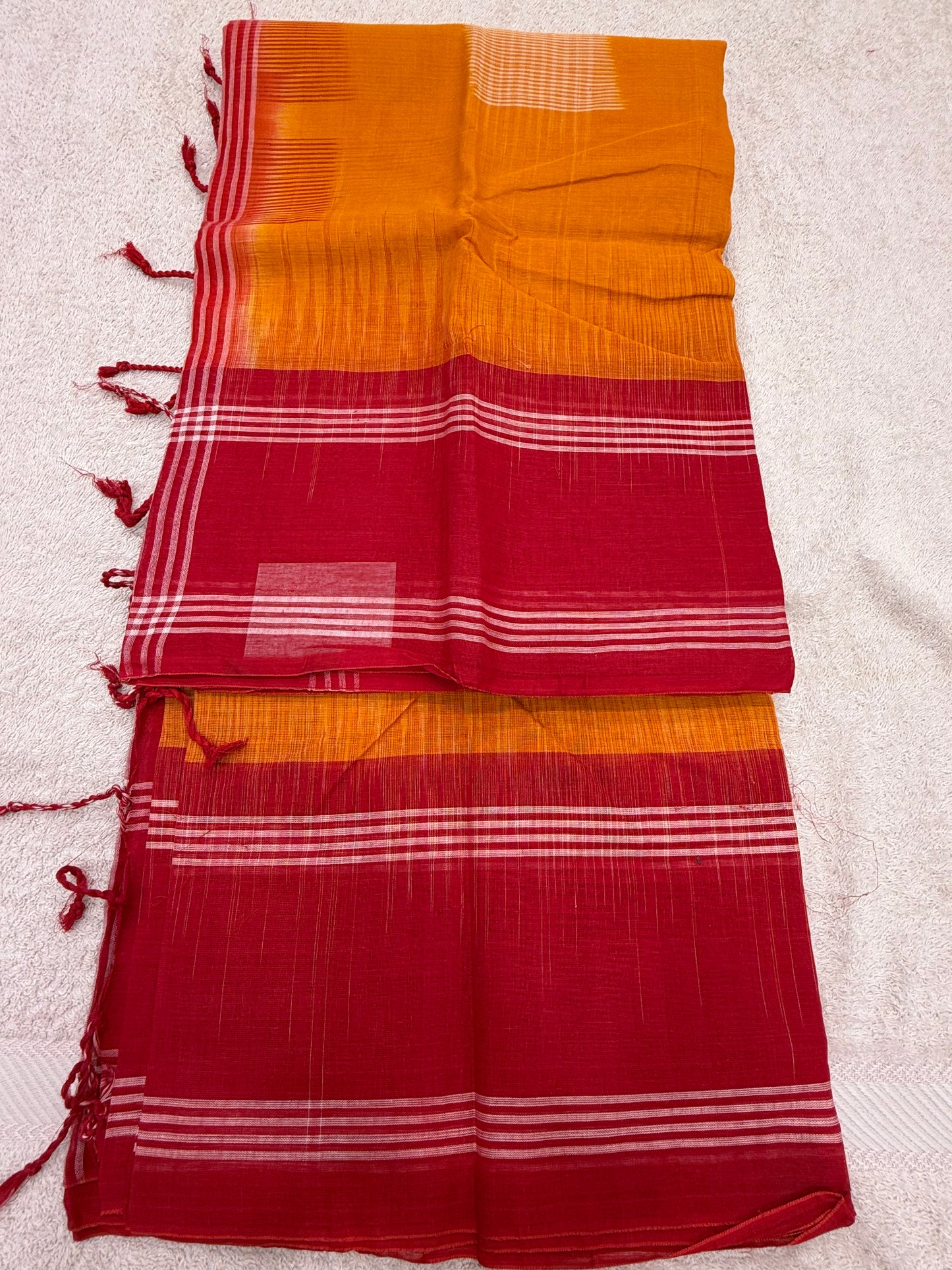 Bengali Cotton "Without Blouse" 1