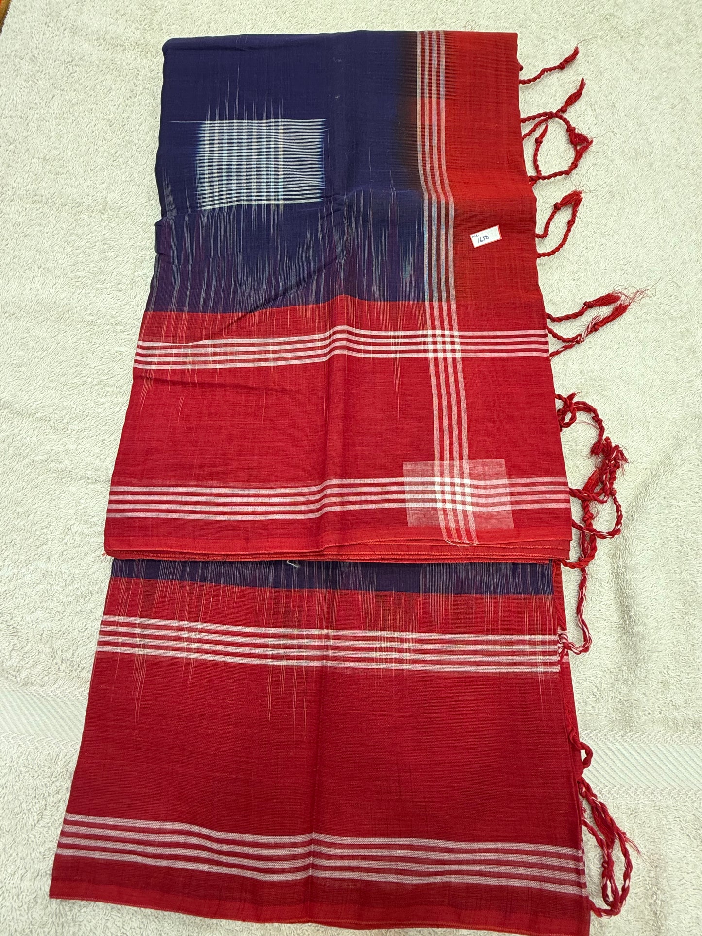 Bengali Cotton "Without Blouse" 1