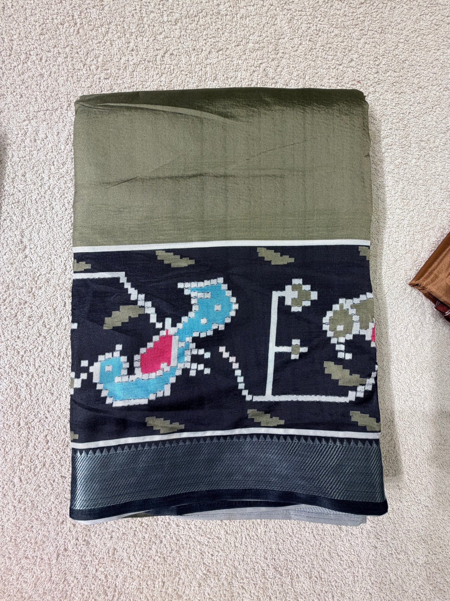 Digital Print Saree Mangalagiri Border 4