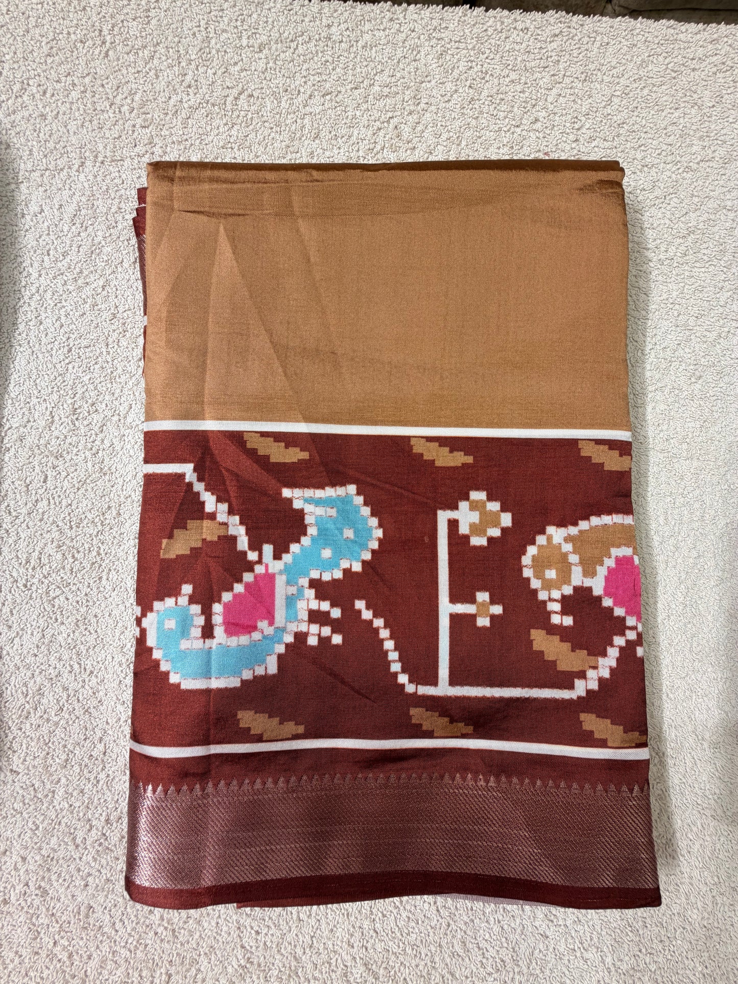 Digital Print Saree Mangalagiri Border 4
