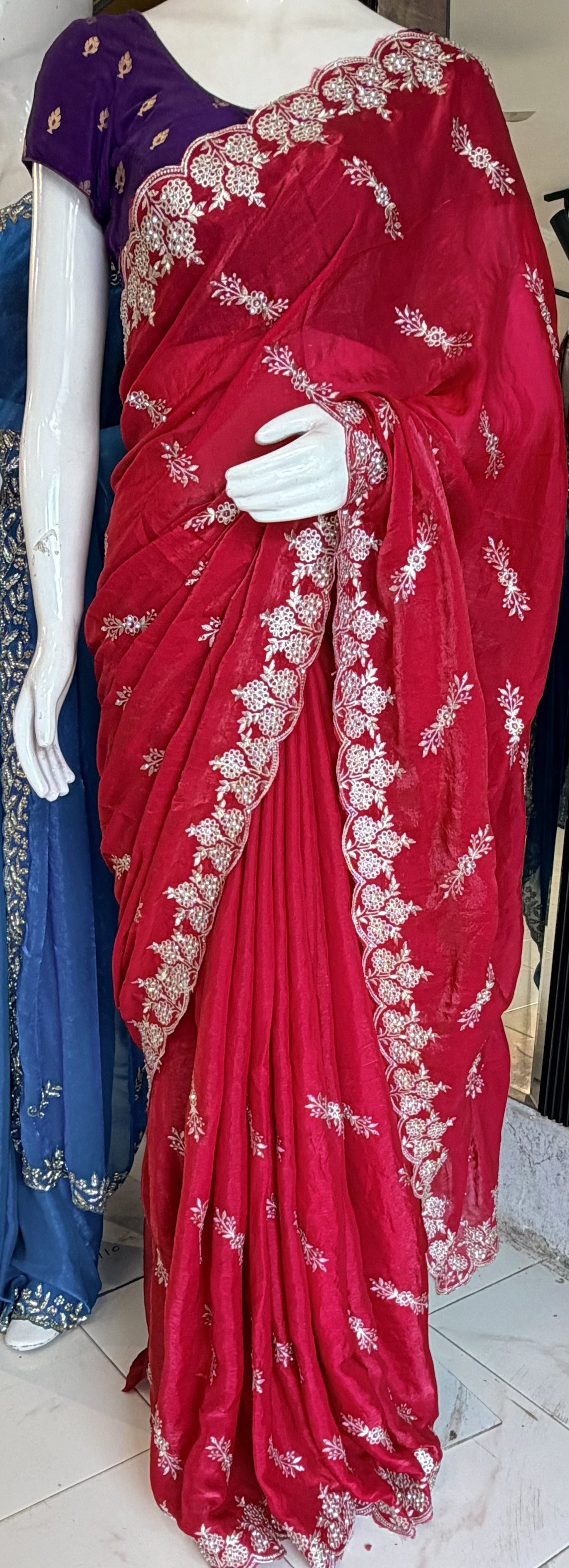 Work Saree 7