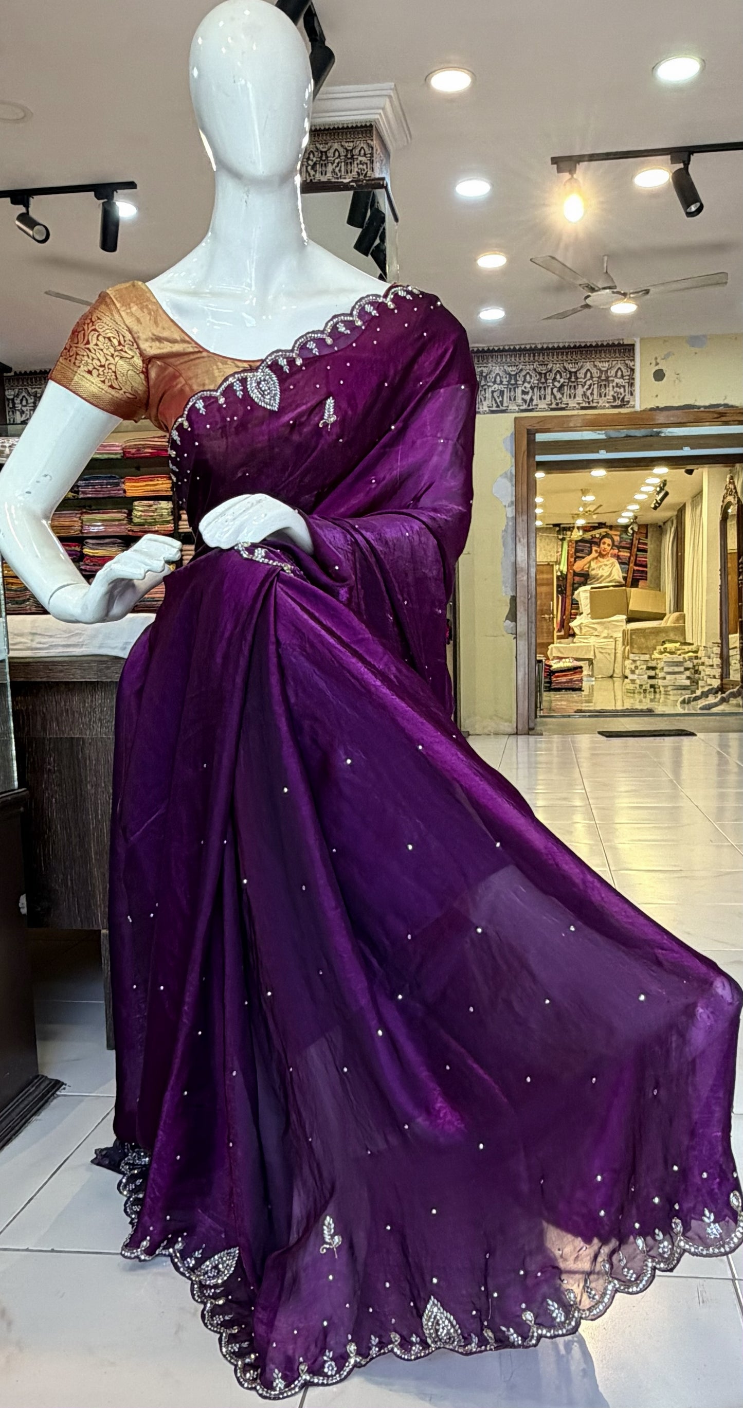Work Sarees 4