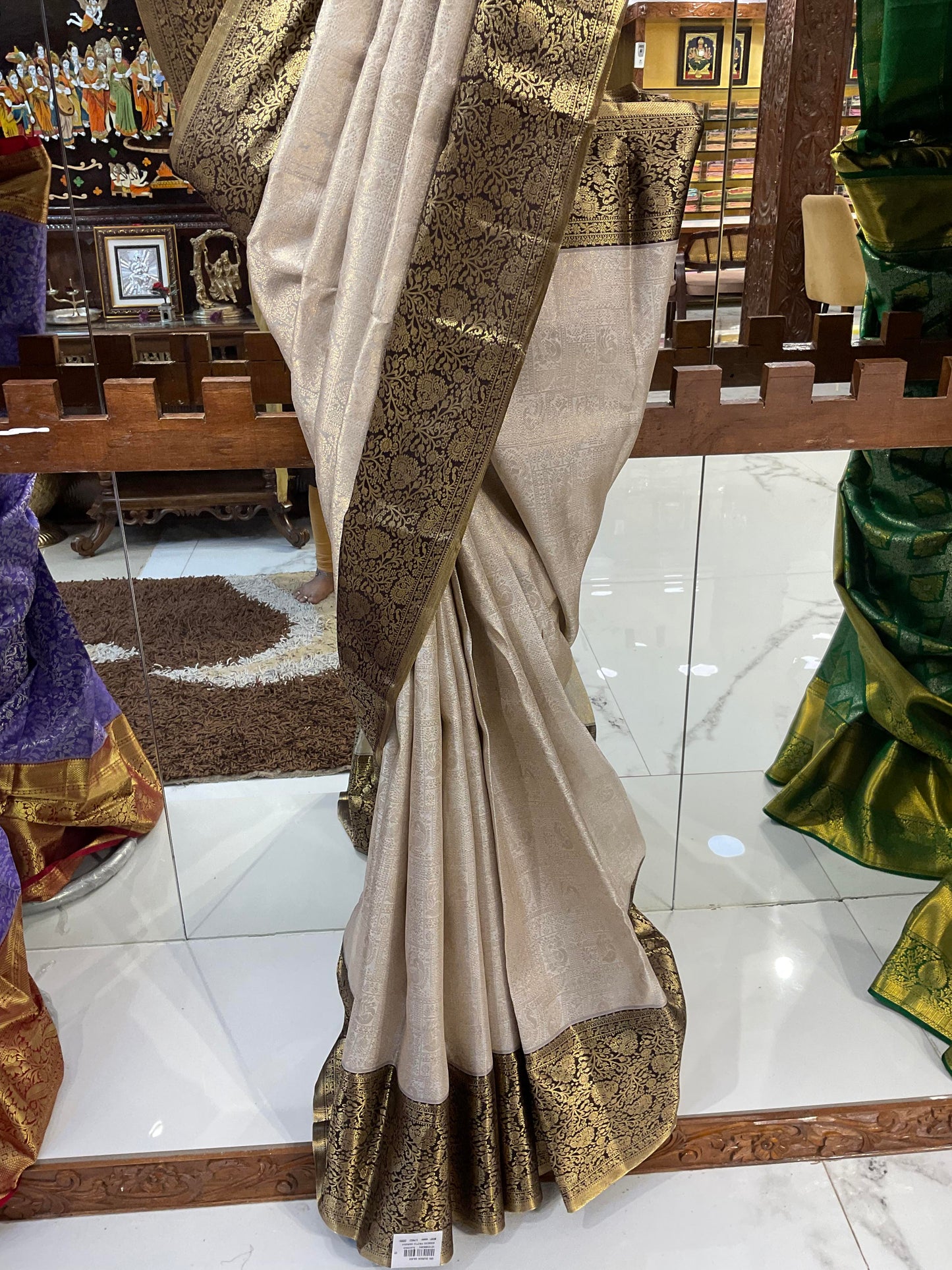 Contrast Kanchi Pattu