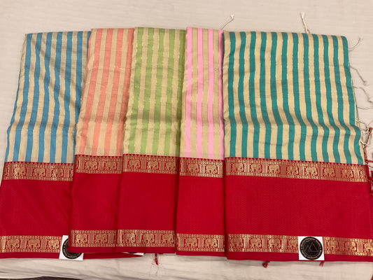 Gap Border Sarees