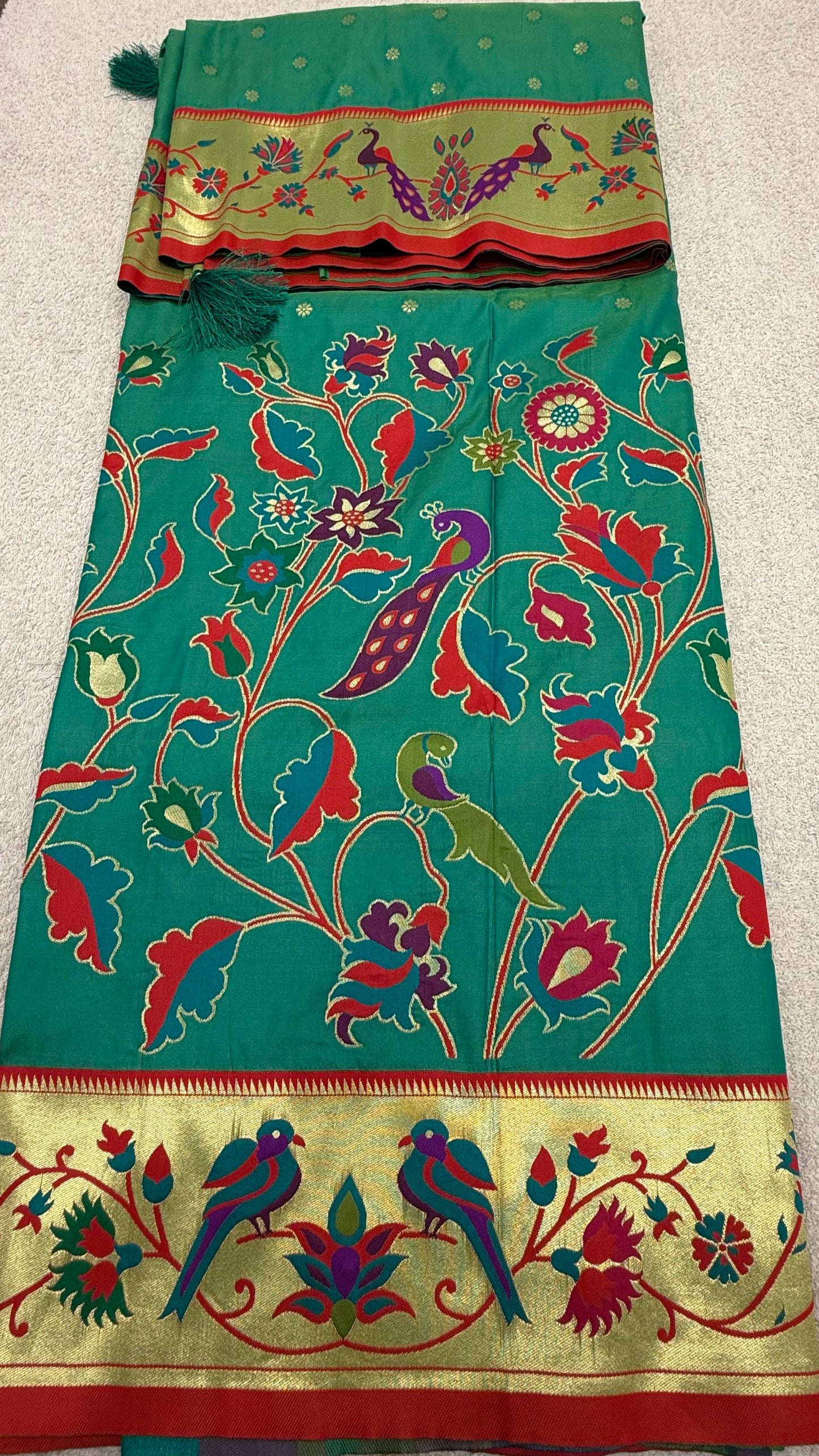 Meenakari Paithani 1