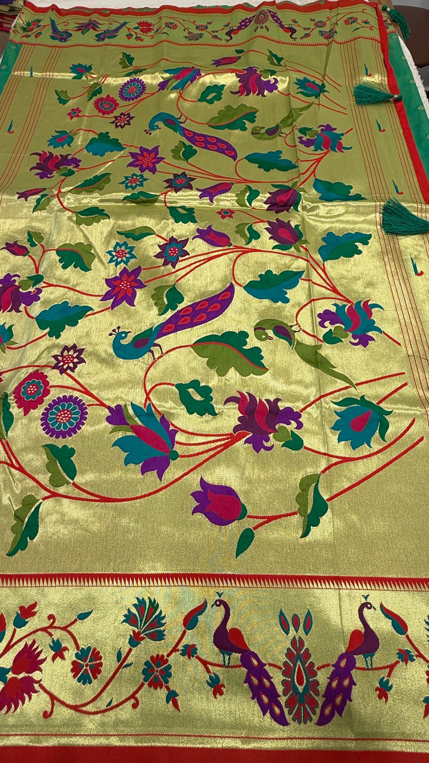 Meenakari Paithani 1
