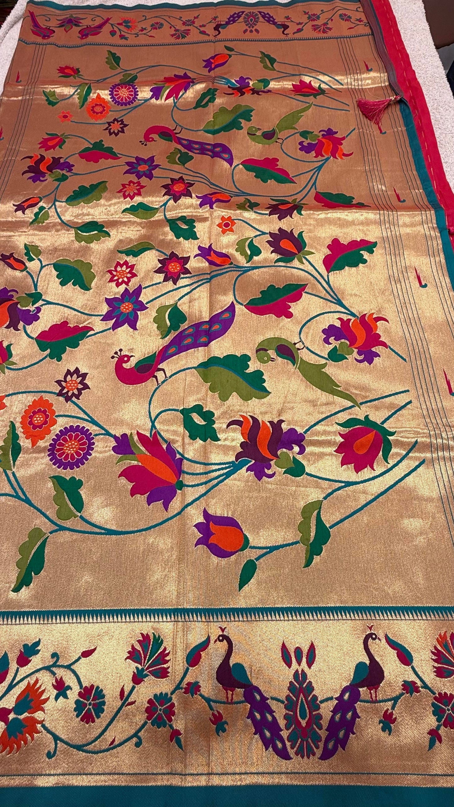 Meenakari Paithani  2