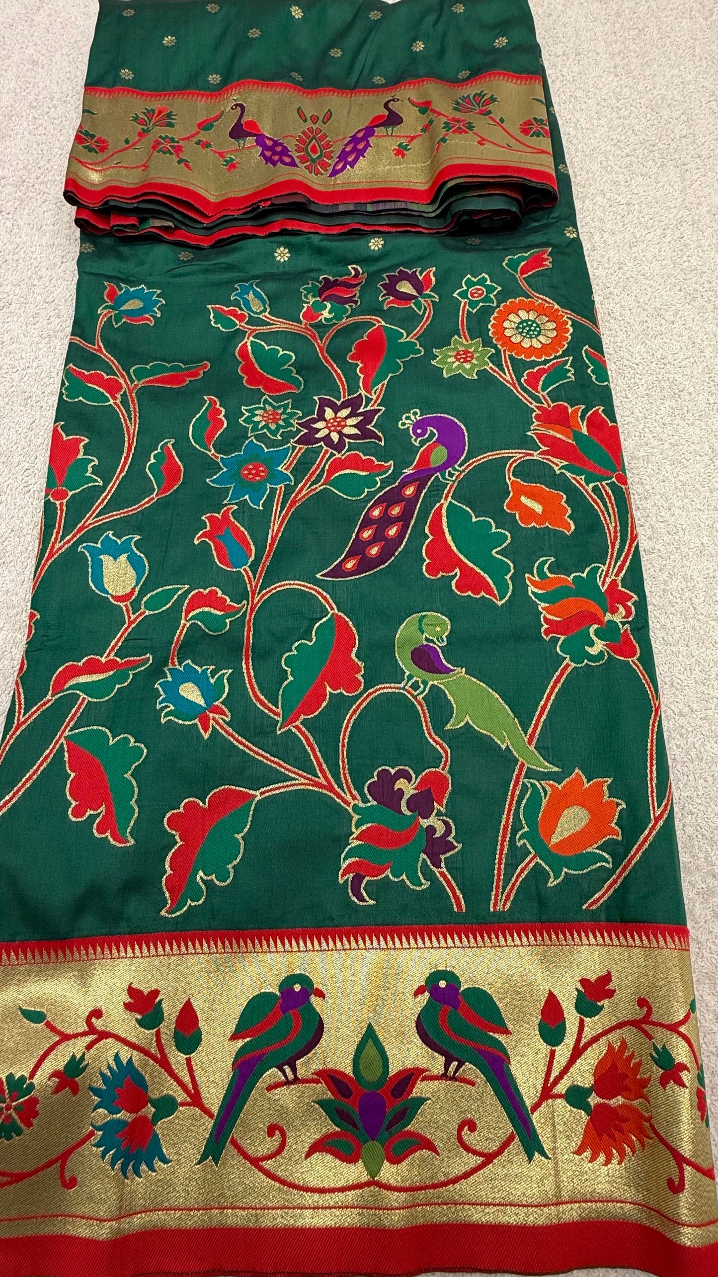 Meenakari Paithani  3