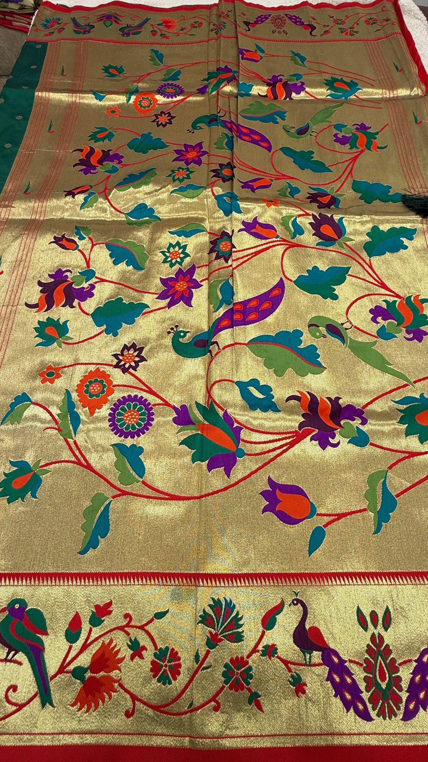 Meenakari Paithani  3