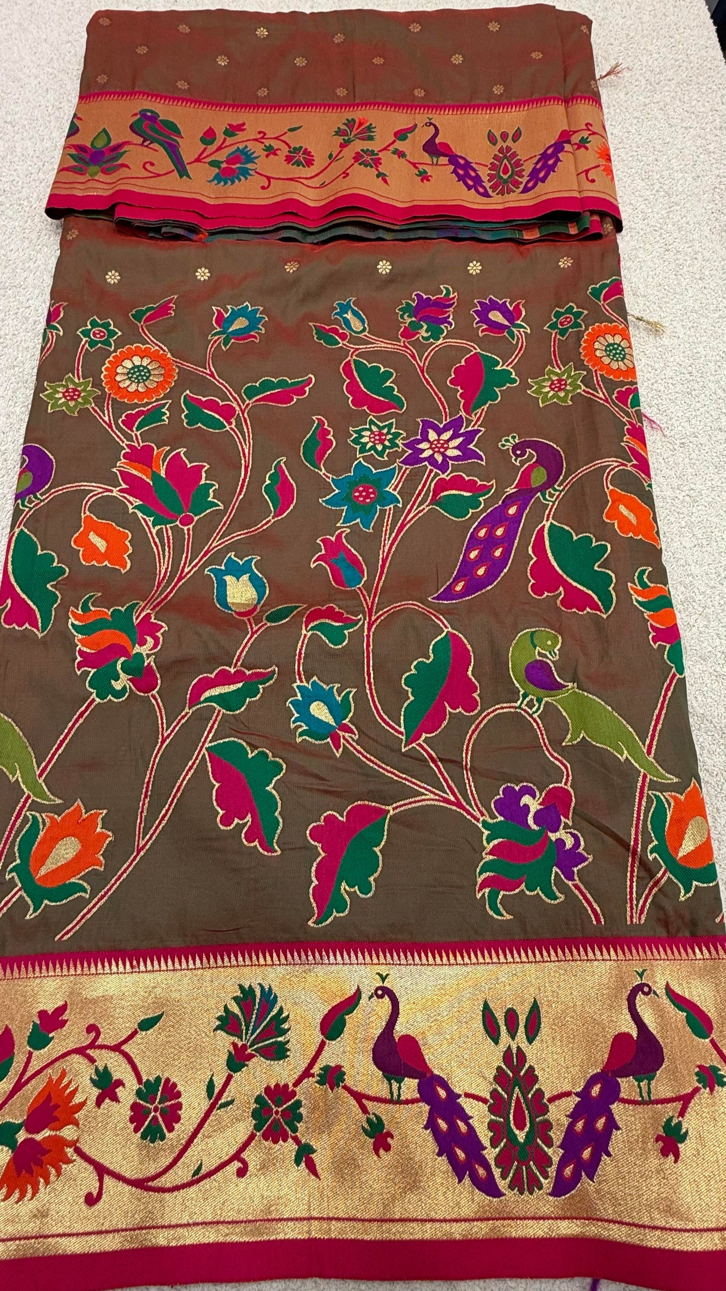 Meenakari Paithani 4