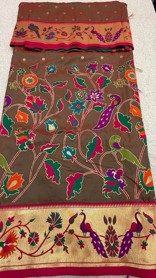 Meenakari Paithani 4