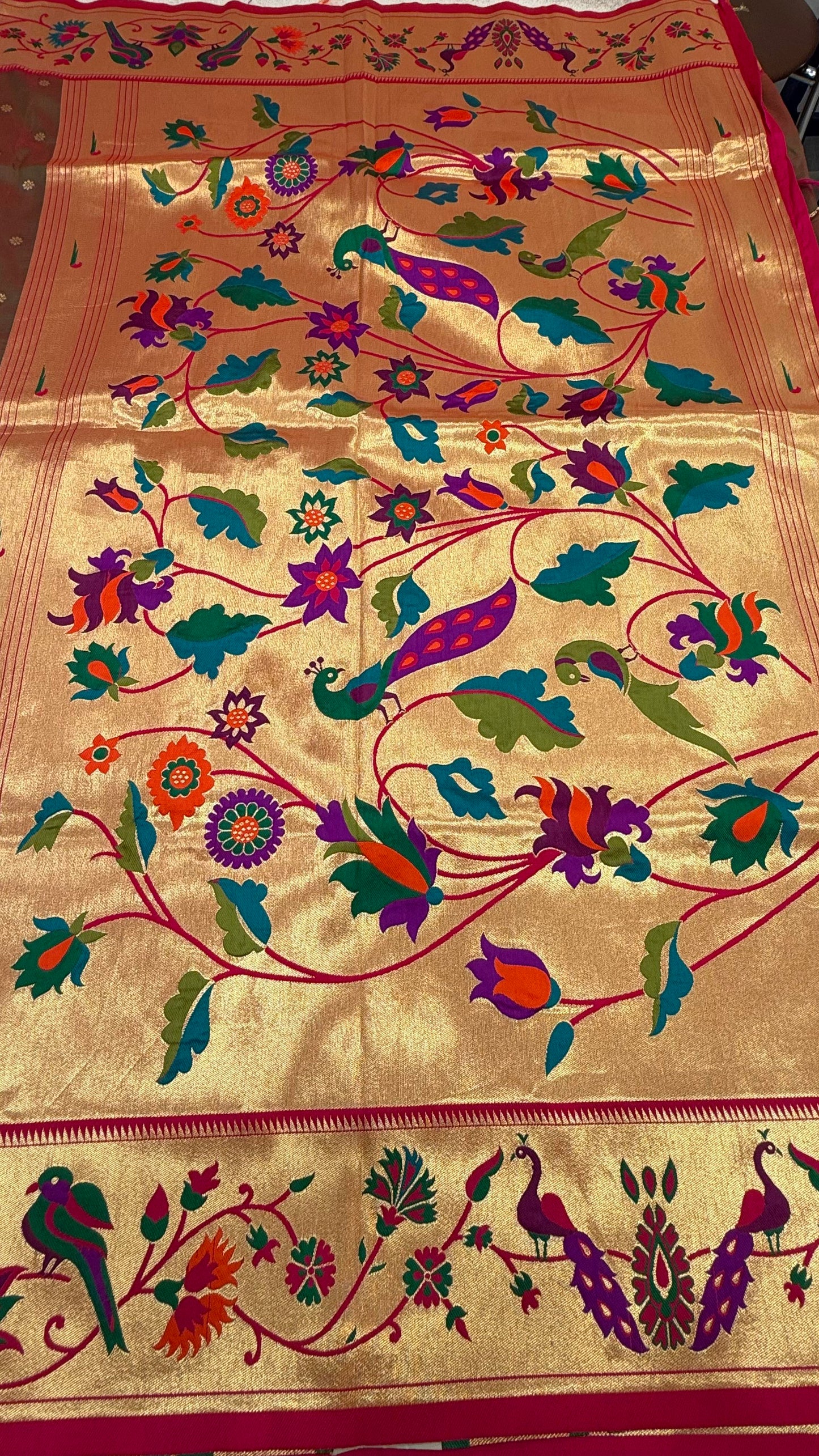 Meenakari Paithani 4